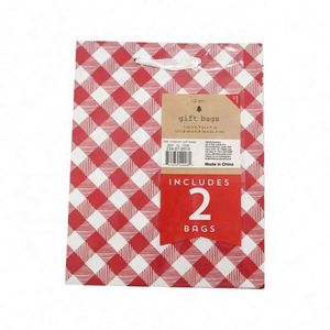 Wholesale Custom Logo Laminated Shopping <b>Gift</b> Packaging Promotional Paper Bag with High Visibility Logo Print - Product Image 2