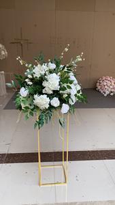 QSLH Ti477 boda pasillo <span class=keywords><strong>camino</strong></span> plomo Floral Mesa centros de mesa con Pvc verde flor bola <span class=keywords><strong>para</strong></span> fiesta escenario decoración Props - Product Image 5