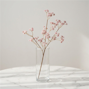Decorazioni Artigianali a Tema Retrò con Fiori Artificiali di Gypsophila in Colori Autunnali, Ideali per Casa, Matrimoni, San Valentino, Servizi Fotografici all'Aperto - Product Image 1