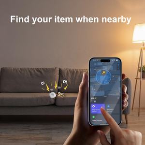 MFi Airtag جهاز تحديد موقع المفتاح الذكي لتحديد المواقع جهاز تحديد المواقع الصغير في الوقت الفعلي إنذار شخصي مضاد للفقد لحقائب الكلاب الأليفة - Product Image 5