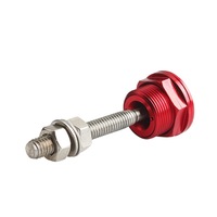 Cierre de Capó de Liberación Rápida Estilo Botón para Coche, Mini Cerradura de Capó de Carreras de 22mm para Modificación de Vehículos