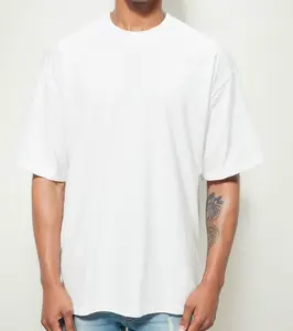 YKH 260GSM 헤비급 양질 커스터마이즈 코튼 빈티지 티셔츠 남성 티셔츠 도매 의류 남성 티셔츠