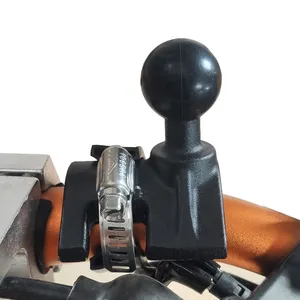 מצלמה gopro handlebar רצועה הר מחזיק טלפון נייד אזעפת clamp צינור 1 אינץ 'ראש כדור מתאם מכונית טלפון נייד צינור סוגר