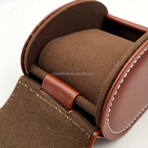 SPARKTIME PU <b>Leather</b> <b>Watch</b> <b>Box</b> <b>Watch</b> Display Storage <b>Box</b> Single Slot Travel Roll <b>Watch</b> <b>Box</b> - Product Image 3