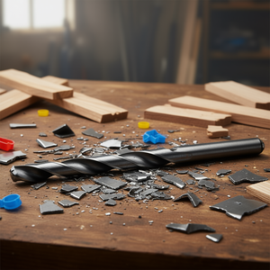 Foret hélicoïdal cylindrique Fervi pour percer le métal, le bois et le plastique - Product Image 3