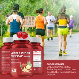 Gomitas de Vinagre de Sidra de Manzana ACV de Marca Privada OEM, Apoyo Natural para una Pérdida de Peso Avanzada, Limpieza, Digestión y Salud Intestinal - Product Image 6