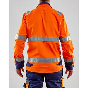 BLAKLADER - 406418115389XS Chaqueta Hi-Vis Naranja/Azul marino-EAN 7330509403396 ROPA DE TRABAJO DE LA HI-VIS - Product Image 4