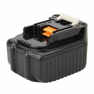 Batería de iones de litio recargable, herramienta eléctrica de repuesto para <span class=keywords><strong>Makita</strong></span> 14,4 V, <span class=keywords><strong>BL1430</strong></span>, BL1415, 1.5Ah, 2Ah, 2.5Ah, batería de herramienta inalámbrica - Product Image 4