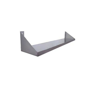 Estante de Pared Plano de Acero Inoxidable, Capacidad de 100 kg, Color Plateado, para Uso en Restaurantes, Estante de Pared Plano Superior e Inferior de 90*30 - Product Image 5
