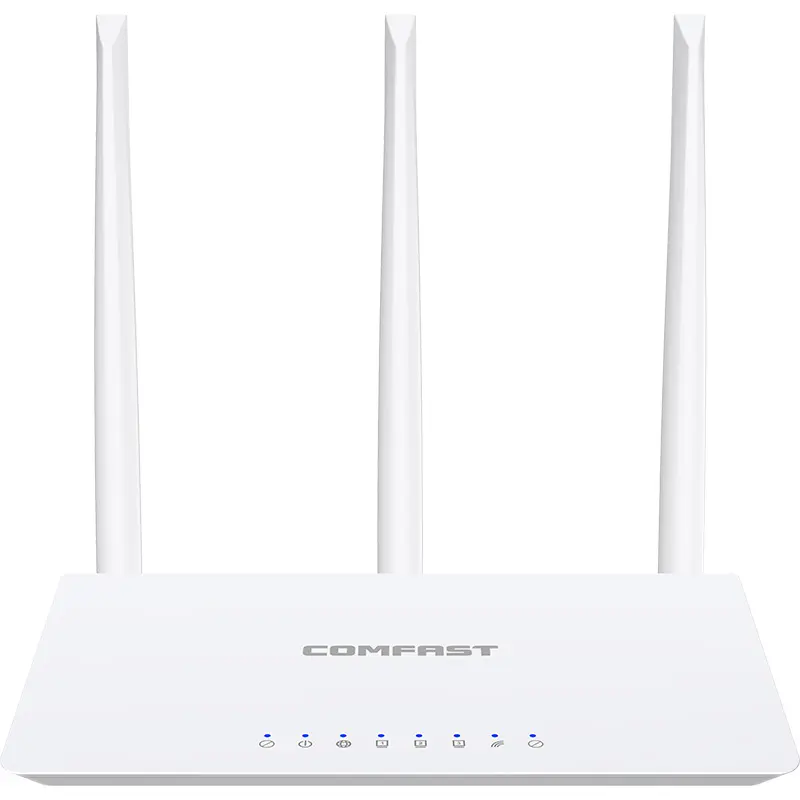 Comfast เราเตอร์ WiFi 1Wan + 3พอร์ต LAN เราเตอร์ WiFi ความเร็วสูงอัจฉริยะ300 Mbps สำหรับการเล่นเกม CF-WR613N