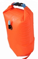 Nouvelle version de bouée de natation en eau libre, bouée de sauvetage gonflable en PVC avec boucle, flottante et portable