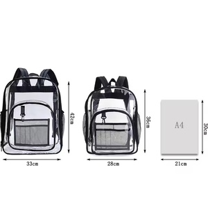 Mochila Casual de PVC Transparente Multicapa, Gran Capacidad, con Diseñ<span class=keywords><strong>o</strong></span> Atractivo para Hombre <span class=keywords><strong>o</strong></span> Mujer - Precio de Fábrica - Product Image 6