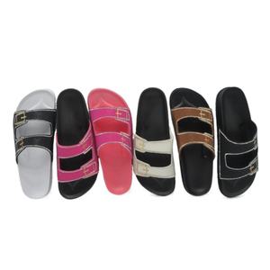 Señora abierto del dedo del pie de diamante superior sandalias con arco anatómico de apoyo y el talón de ahuecamiento suela - Product Image 1