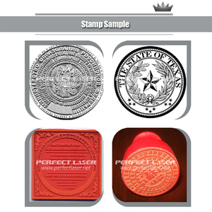 Machine <span class=keywords><strong>de</strong></span> fabrication <span class=keywords><strong>de</strong></span> tampons en caoutchouc au laser, graveur et découpeur CO2 pour tampons personnalisés en polymère, usage professionnel - Product Image 5