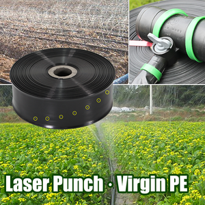 32/40/50/63/75 mm Laser Punching Spray Irrigation Hose Spray Micro Spray Tape Rain Pipe Rain Hose