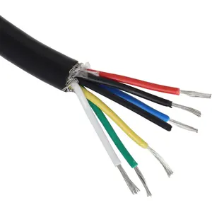 PVC Insulated 2.5mm Copper 4 core KVVP screened control cable manufacturer