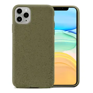 EcoFriendly 100% PLA Biodegradável compostável macio tampa da caixa de telefone celular mobil