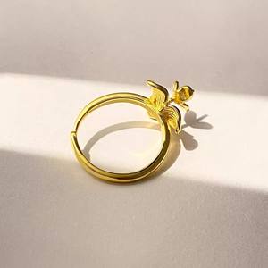 ขาตั้งแหวนเงินแท้ S925 สำหรับใส่ลูกปัดขนาด 7-11 มม. ดีไซน์สวยหรู งานฝีมือ DIY รุ่น 10722 พร้อมเทคโนโลยีฝังลูกปัดแบบกรงเล็บ อุปกรณ์เสริมแฟชั่นทันสมัย - Product Image 4