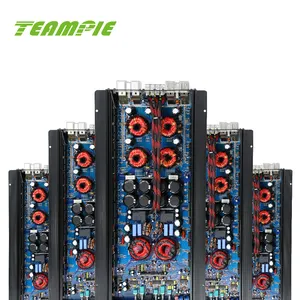 Fabrika doğrudan yüksek güç sınıfı D çift kanal RMS 3000 watt araba Amp kore çözümü ile TP-1500.2D