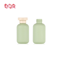 200ml 300ml 500ml HDPE respectueux de l'environnement peut être rempli bouteille de pompe de shampooing bouteille de lait à clapet ronde emballage en plastique
