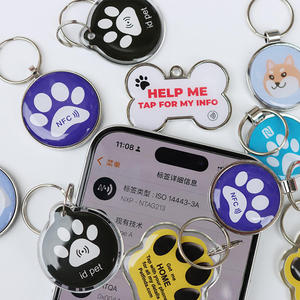 Phổ biến chống mất Pet <span class=keywords><strong>tag</strong></span> tùy chỉnh QR mã thép không gỉ <span class=keywords><strong>NFC</strong></span> <span class=keywords><strong>Dog</strong></span> Tags cho khắc - Product Image 3