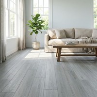 Suelos SPC de Tablones Anchos con Aspecto de Madera Refinado, Resistentes al Agua y Libres de Formaldehído, Ideales para una Vida Familiar Saludable y Moderna