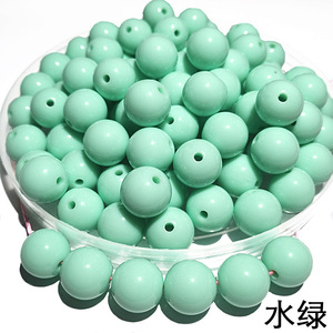 Toptan 500g/torba 6 8 10 12 14 16 20mm Toplu Yuvarlak Kalın Sakız Boncukları 20mm Akrilik Boncuklar 8mm Kalem Süsleme ve Takı Yapımı İçin - Product Image 6