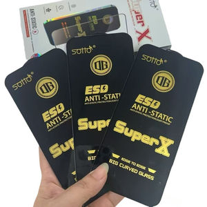 ฟิล์มกันรอยหน้าจอแบบป้องกันไฟฟ้าสถิตย์ Mobile Super X ESD Glass อุปกรณ์เสริมโทรศัพท์มือถือสำหรับ <span class=keywords><strong>iPhone</strong></span> 17 ฟิล์มกันรอยหน้าจอสำหรับ Redmi Samsung - Product Image 1
