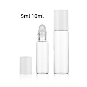 Botella <span class=keywords><strong>de</strong></span> Vidrio Transparente <span class=keywords><strong>de</strong></span> 10 <span class=keywords><strong>ml</strong></span> para Perfume, Botella <span class=keywords><strong>de</strong></span> Vidrio con Rodillo Personalizada al por Mayor - Product Image 1