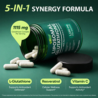 Itawel – Capsules liposomales de glutathion végétarien en gros avec resvératrol et vitamine C pour le blanchiment de la peau et la santé cellulaire