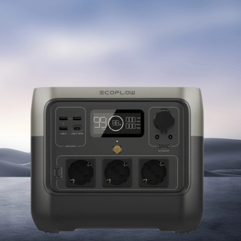 Ecoflow river 2 PRO 800 Вт lifepo4 солнечный генератор зарядка 768Wh портативная электростанция