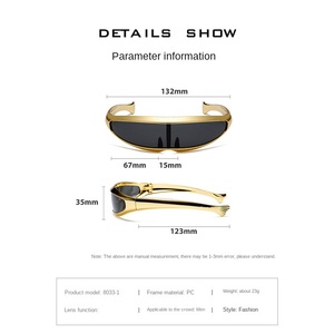 Lunettes laser <span class=keywords><strong>X</strong></span>-<span class=keywords><strong>Men</strong></span> de vente chaude, lunettes de soleil de fête, lunettes de sport de cyclisme, vente en gros - Product Image 5