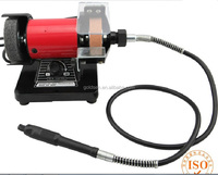 TOLHIT 110v 220v 75mm 3 pouces 200W Portable Hobby Jewelry Jewelers Mini Bench Polisher Grinder Avec arbre flexible Driver