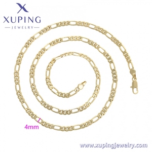 X000875364 Xuping <strong>Jewelry</strong> Fine Fashion <strong>Jewelry</strong> 14K Gold Plated Chain Necklace Wholesale for Women <strong>Simple</strong> <strong>Jewelry</strong> Necklace - Product Image 2