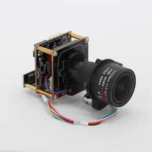 双Ip摄像机模块闭路电视5Mp 30Fps 1/1.8英寸，适用于IMX675 + Gk7605V100 2.7-13.5毫米镜头模块摄像机SIP-K675G6-27135