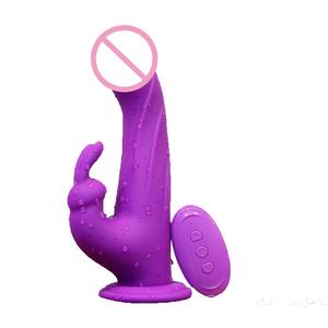 Nieuwe Hoogwaardige, Best Verkochte Konijnvormige Stimulator Met Verwarmingsfunctie En Afstandsbediening; Een Vrouwelijk Seksspeeltje. - Product Image 1