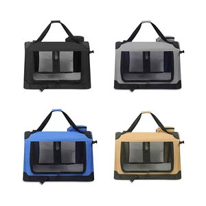 Draagbare opvouwbare hondenmand voor middelgrote en grote honden in autokooien voor buitengebruik, draagbare opvouwbare honden- en kattenmand, dieren draagtas - Product Image 6