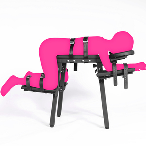 BANSEY Banc de positionnement à genoux avec support pour Sex Machine, Chaise de bondage, Banc de fessées, Kniebank, Letto, Chaise d'amour - Product Image 5
