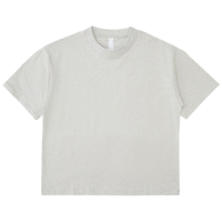 T-shirt unisexe à col rond 220 g/m² 100 % coton, taille US en stock – T-shirts vierges en coton de qualité avec impression DTG, design uni teint
