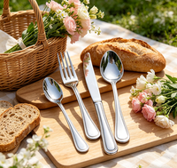 Vente en gros d'usine - Ensemble de couverts classiques en acier inoxydable 18/8, écologiques, polis miroir, pour hôtel, restaurant, mariage, entreprise