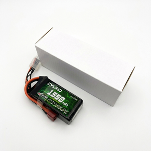 <span class=keywords><strong>Batterie</strong></span> <span class=keywords><strong>liquide</strong></span> 1550mAh 80C pleine capacité pour modèles RC (voitures, bateaux, drones) CYLAID-05A, 300 cycles - Product Image 5