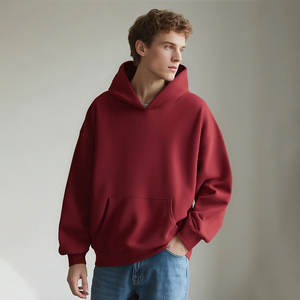เสื้อฮู้ดดี้โอเวอร์ไซส์ทรงหลวม สไตล์ลำลอง ผ้าฝ้ายพรีเมียม 100% น้ำหนัก 420 กรัม ดีไซน์ทันสมัย พร้อมโลโก้ปรับแต่งได้ - Product Image 1