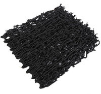 Extensions de Tresses Cheveux au Crochet Faux Locs Papillon Souples Synthétiques à Trame Simple Tresses Bouclées Dreadlocks Mèches Faux Locs