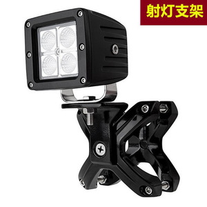 Soporte de luz tipo X de acero para montaje en parachoques delantero para vehículos todoterreno, soporte para lámpara LED - Product Image 5