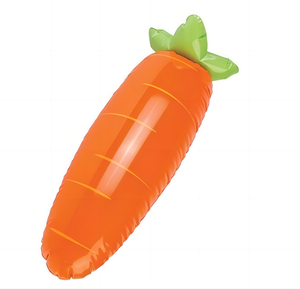Carotte gonflable en PVC personnalisable, adaptée aux enfants et aux adultes, pour la décoration lors de la plage, <span class=keywords><strong>des</strong></span> piscines et <span class=keywords><strong>des</strong></span> festivals en été. - Product Image 2
