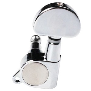 Chevilles de réglage noires/chromées <span class=keywords><strong>accessoires</strong></span> de guitare tête de Machine droite gauche pour <span class=keywords><strong>accessoires</strong></span> de pièces d'instruments à cordes acoustiques - Product Image 3