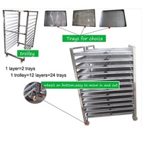 Déshydrateur industriel à air chaud pour aliments, fruits et légumes