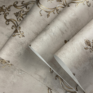 <span class=keywords><strong>Papier</strong></span> <span class=keywords><strong>peint</strong></span> brodé 3D de style <span class=keywords><strong>baroque</strong></span>, luxueux, adapté aux salons, aux chambres et aux décorations d'hôtels, décoration murale non tissée - Product Image 4