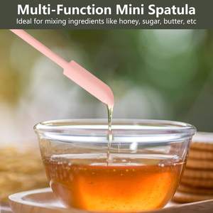 Spatule de pâtisserie en silicone pour cuisine, mélangeur de crème, cuillère à glace et racloir - Product Image 3
