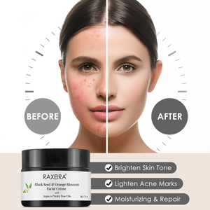 Crème Visage Hydratante Non Collante Éclaircissante <span class=keywords><strong>Anti</strong></span>-Acné Réparatrice à la Graine Noire et à la Fleur d'Oranger en Gros - Product Image 6
